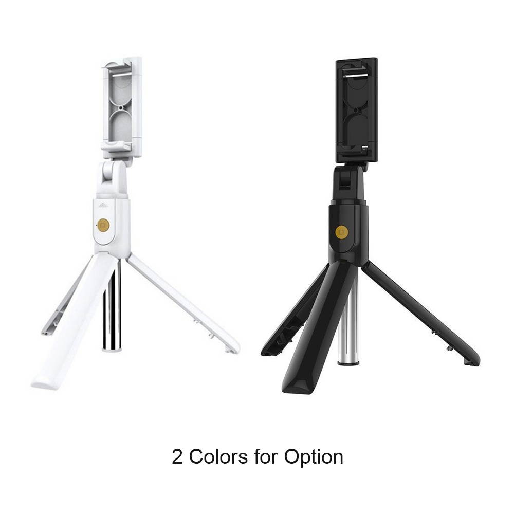 2-in-1 Selfie Stick Tripod Stand with Phone Holder Remote Shutter for Selfie Live Streaming Video Recording Online Chatting