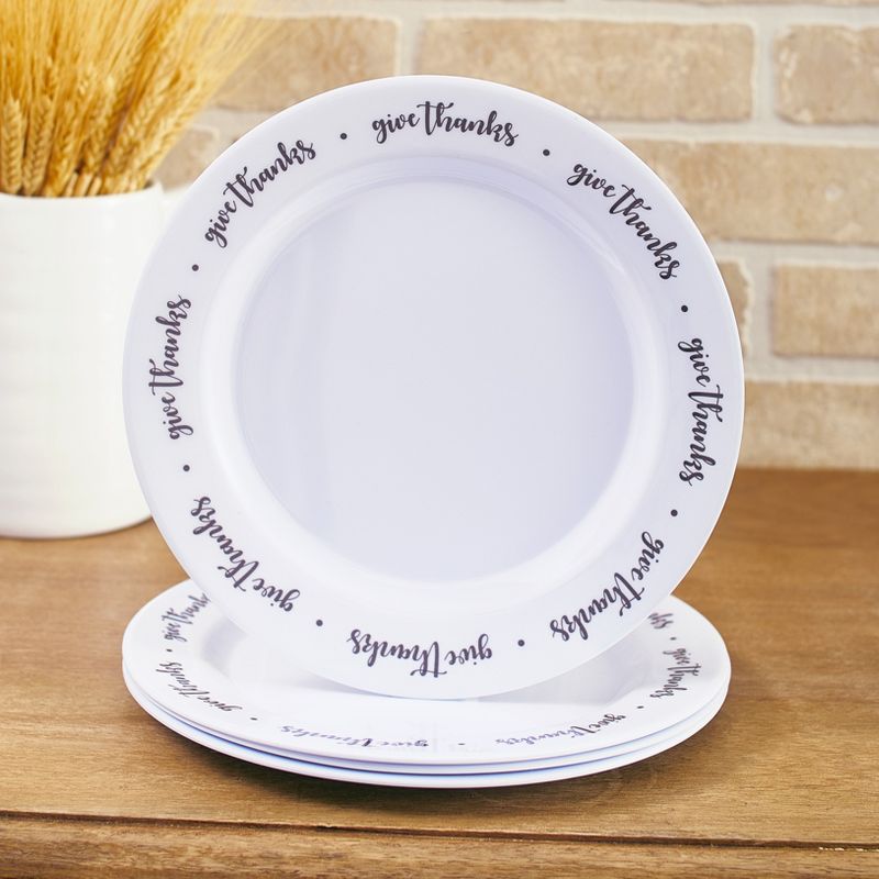 Square Melamine Polka Dot Dinner Plate 10.5" Gray Mist - Room Essentials™