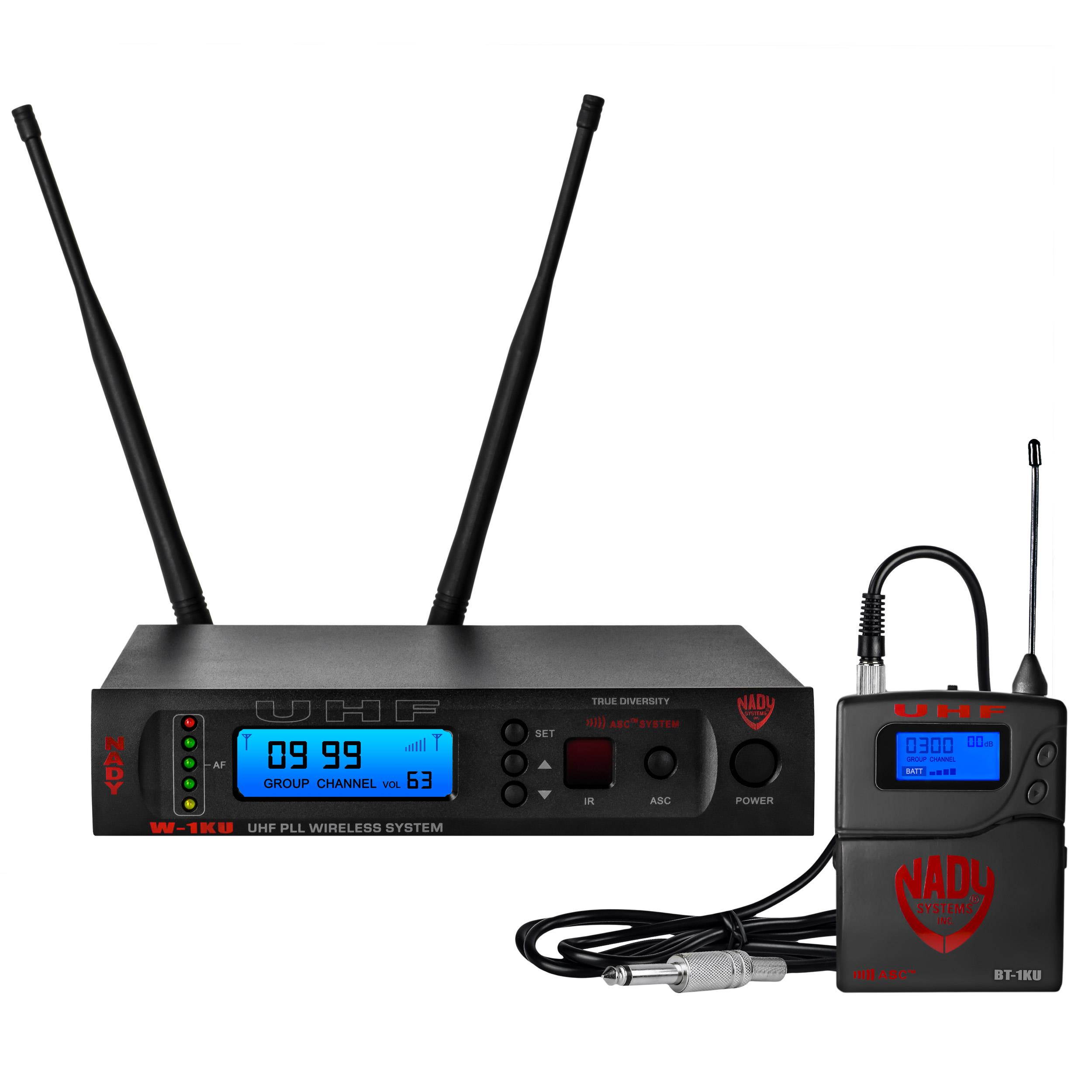Nady U-2100 Dual GT 200-Channel UHF Wireless Instrument/Guitar System