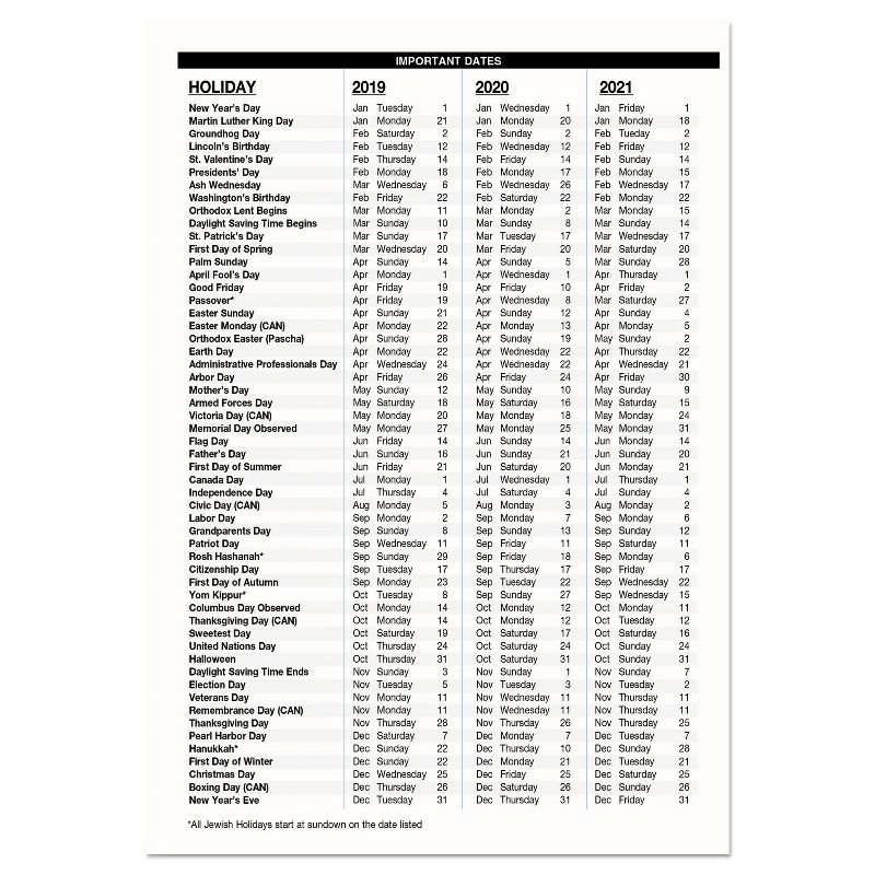 House of Doolittle Weekly Planner with Black and White Photos 11 x 8 1/2 Black 2020 217102