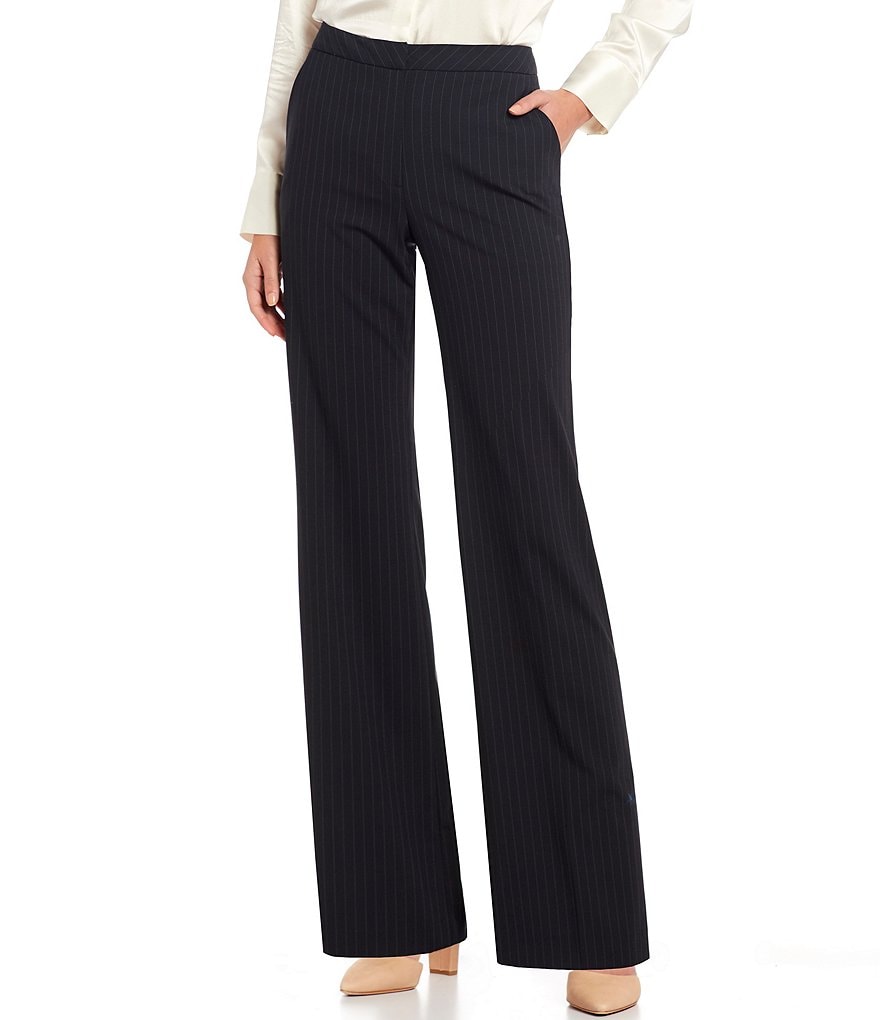 Eva Varro Solid Knit Jersey Banded Hem Pull-On Harem Pants