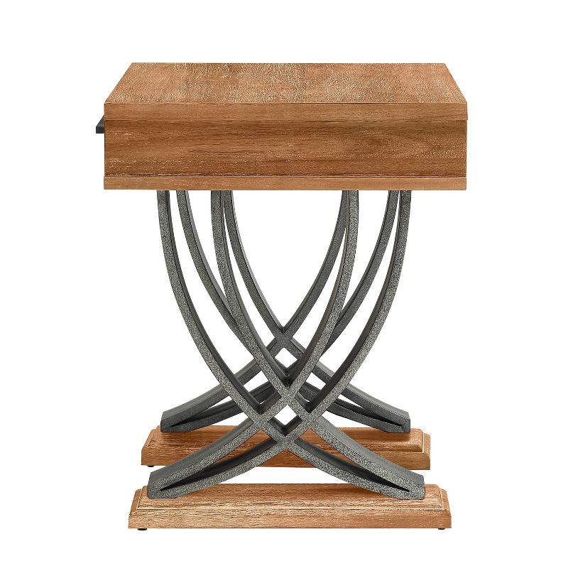 Pearson Side Table Honey - Powell Company