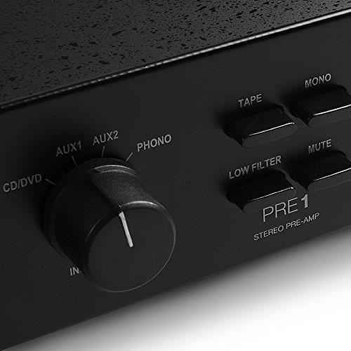 OSD Audio Pre-1 High Definition Preamplifier &ndash; Multi Source Select Phono Ready