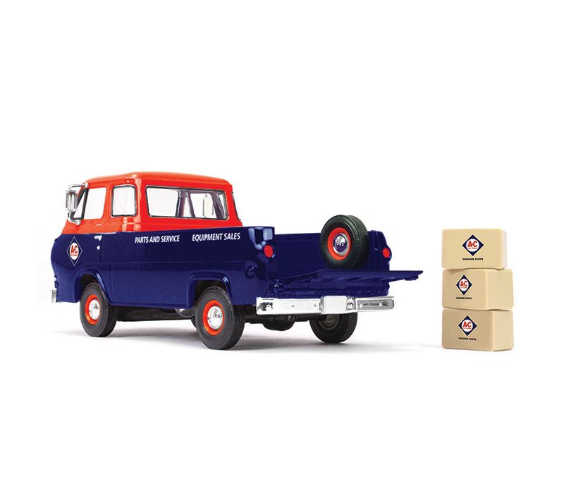 1960's Ford Econoline Pickup with Boxes Allis-Chalmers Parts & Service 1/25 Diecast Model Car by First Gear