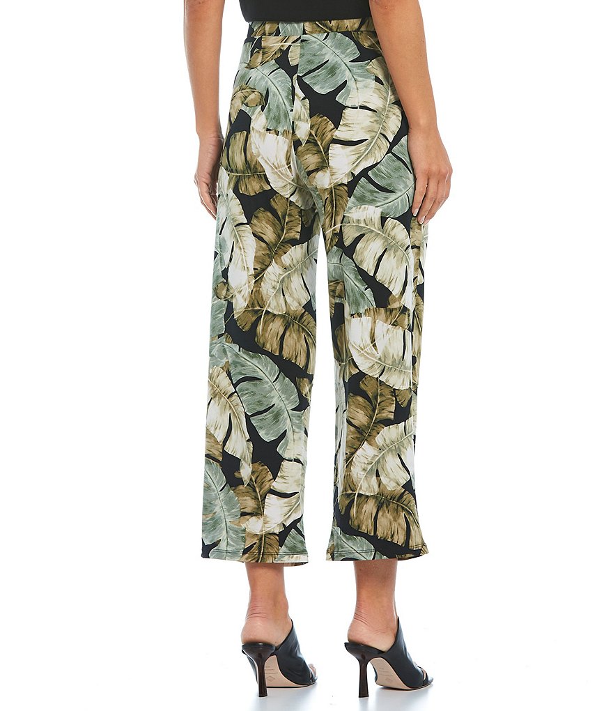 Westbound Petite Size Linen Capri Pants