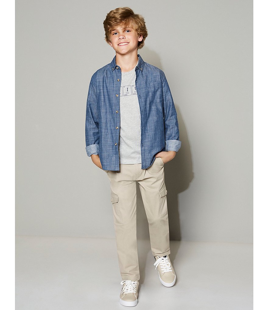 Polo Ralph Lauren Boys' Graftyn Lace-Up Sneakers (Youth)