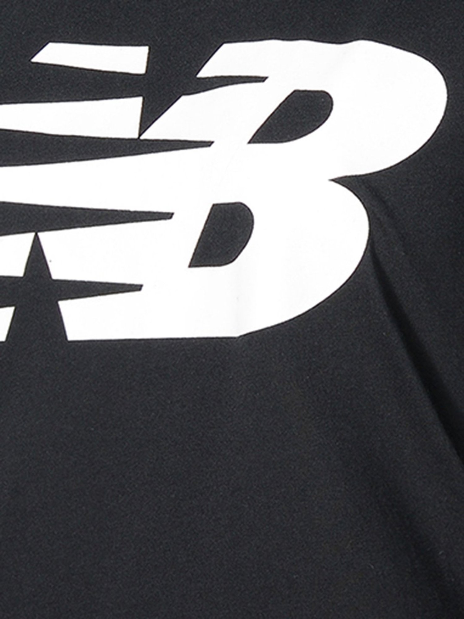 New Balance Black Round Neck T-Shirt