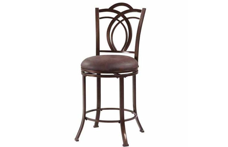 Linon Calif Metal Counter Stool