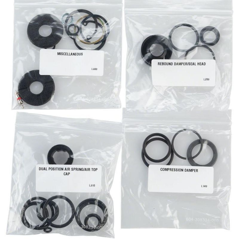 RockShox Full Service Kit: Dual Position Air/Motion Control DNA for 2012 Revelation