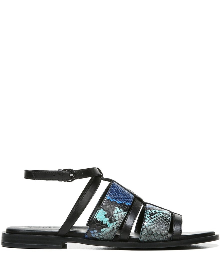 Naturalizer Fianna Snake Print Leather Sandals