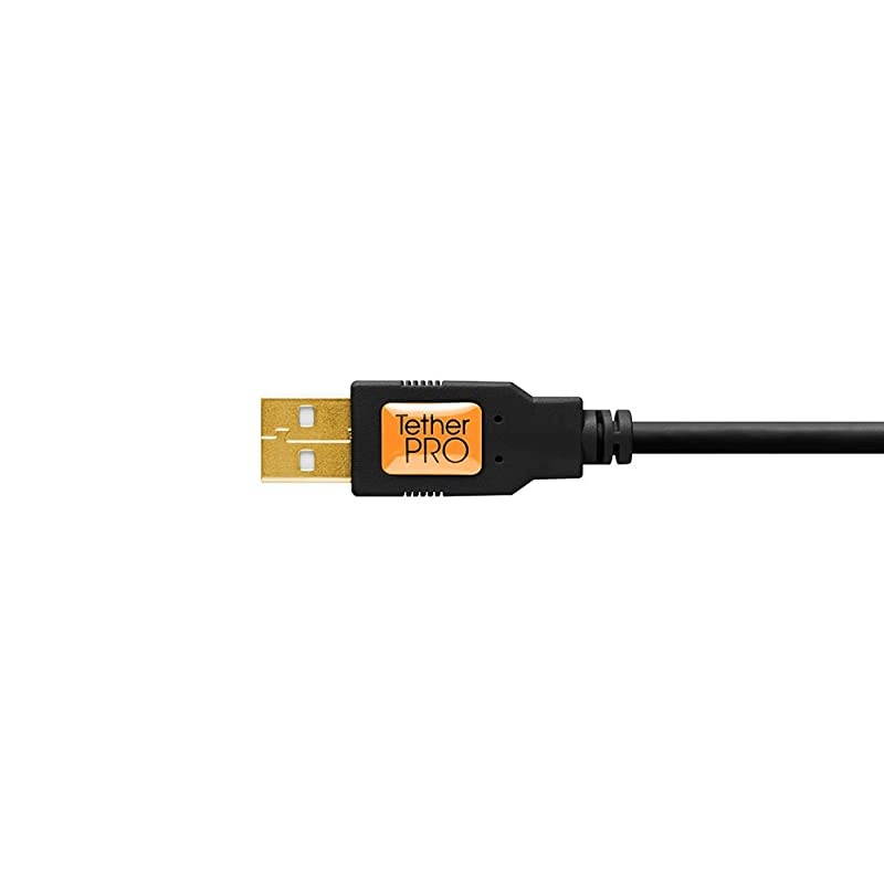 TetherPro USB 20 to MicroB 5Pin Cable 15 46m Black