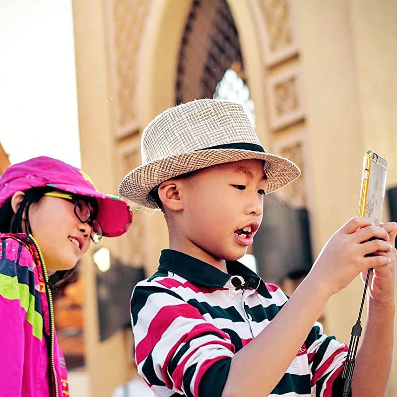 2 Pack Lavalier Microphone  Professional Omnidirectional Condenser Interview Clip on Lapel Mic with Headphone Jack Compatible with iPhone, iPad, Android, Camera, Computer, PC, Tablets, AU-303