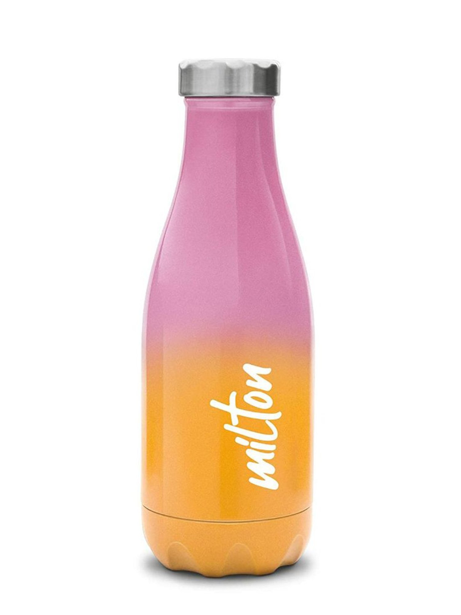 Milton Pink & Blue Stainless Steel Thermosteel Vaccum Insulated Hot & Cold Water Bottle (0.82 L)