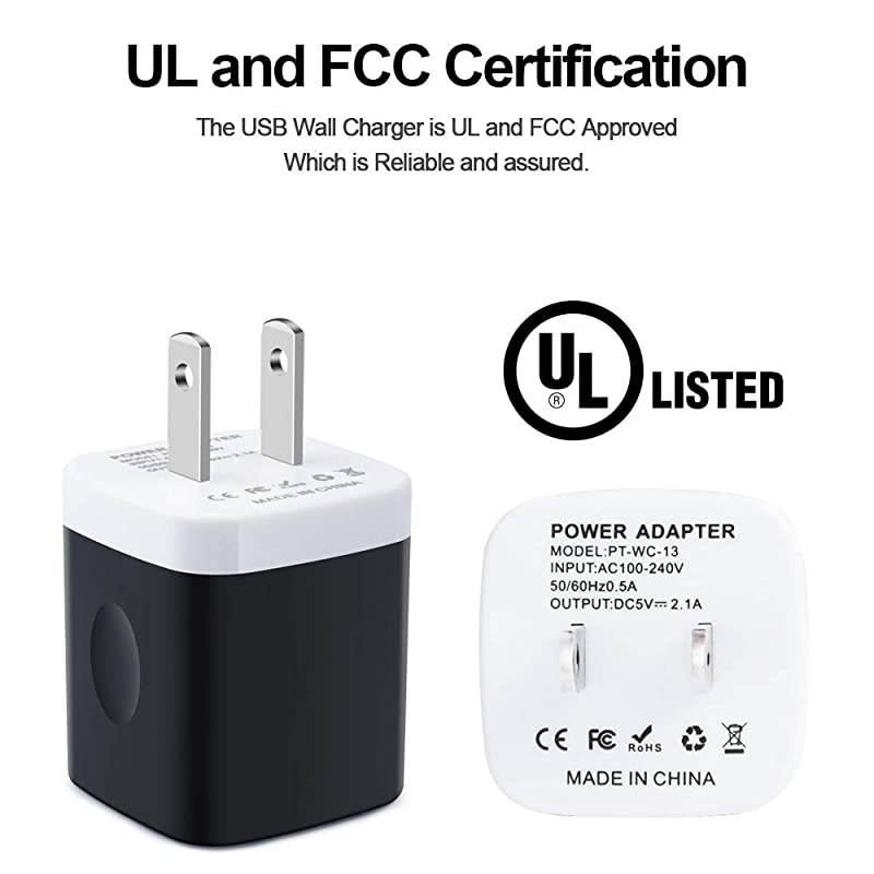 C Car Charger Wall Charger Brick with 2Pack 6ft Type C Cable Fast Charging Cord Compatible Samsung S20 FE 5G S10e A80 A71 A51 A20 Note20 Ultra 10+ 9 LG G8 V60 ThinQ Stylo 6 5 Pixel 4a 3a 3 2 XL