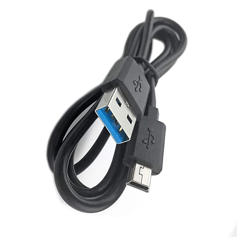 5FT Replacement Power Charger Cord Data Cable for Texas Instruments TINspire CX and TINspire CX CAS TI 84 Plus C Silver Edition and TI 84 Plus CE Graphing Calculators