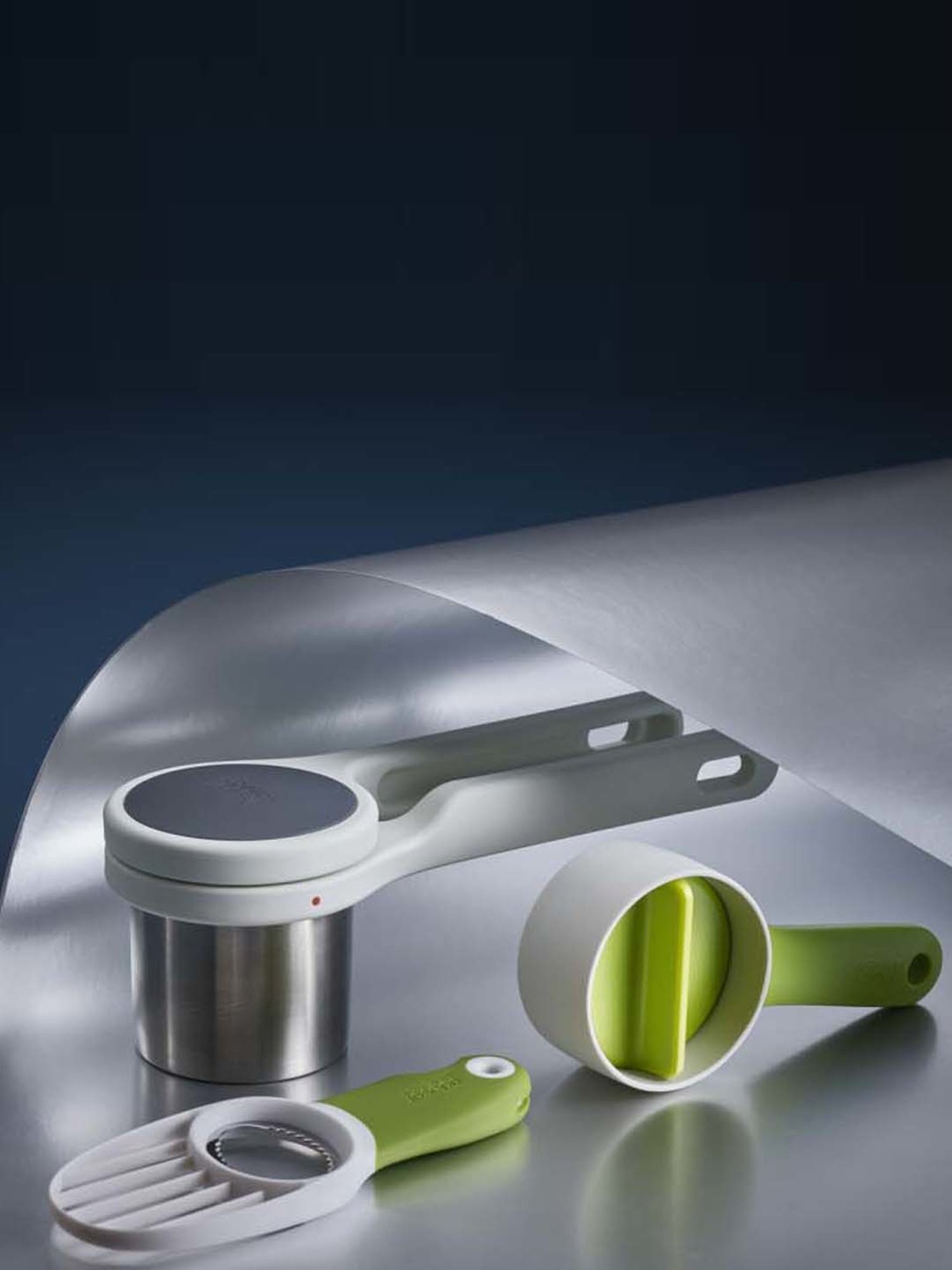 BergHOFF Leo Multicolor Multipurpose Slicers - Set of 3