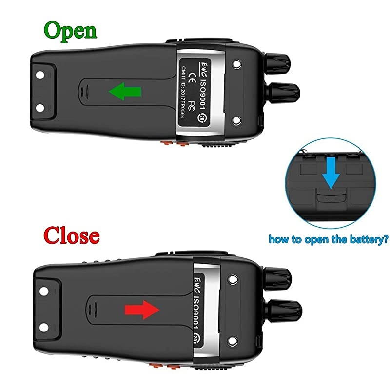 Talkies 10 Pack BF-888S 16 Channel Rechargeable Talkies for Adults Long Range Two Way Radios with Earpiece Charger for Family Camping Hiking Fishing