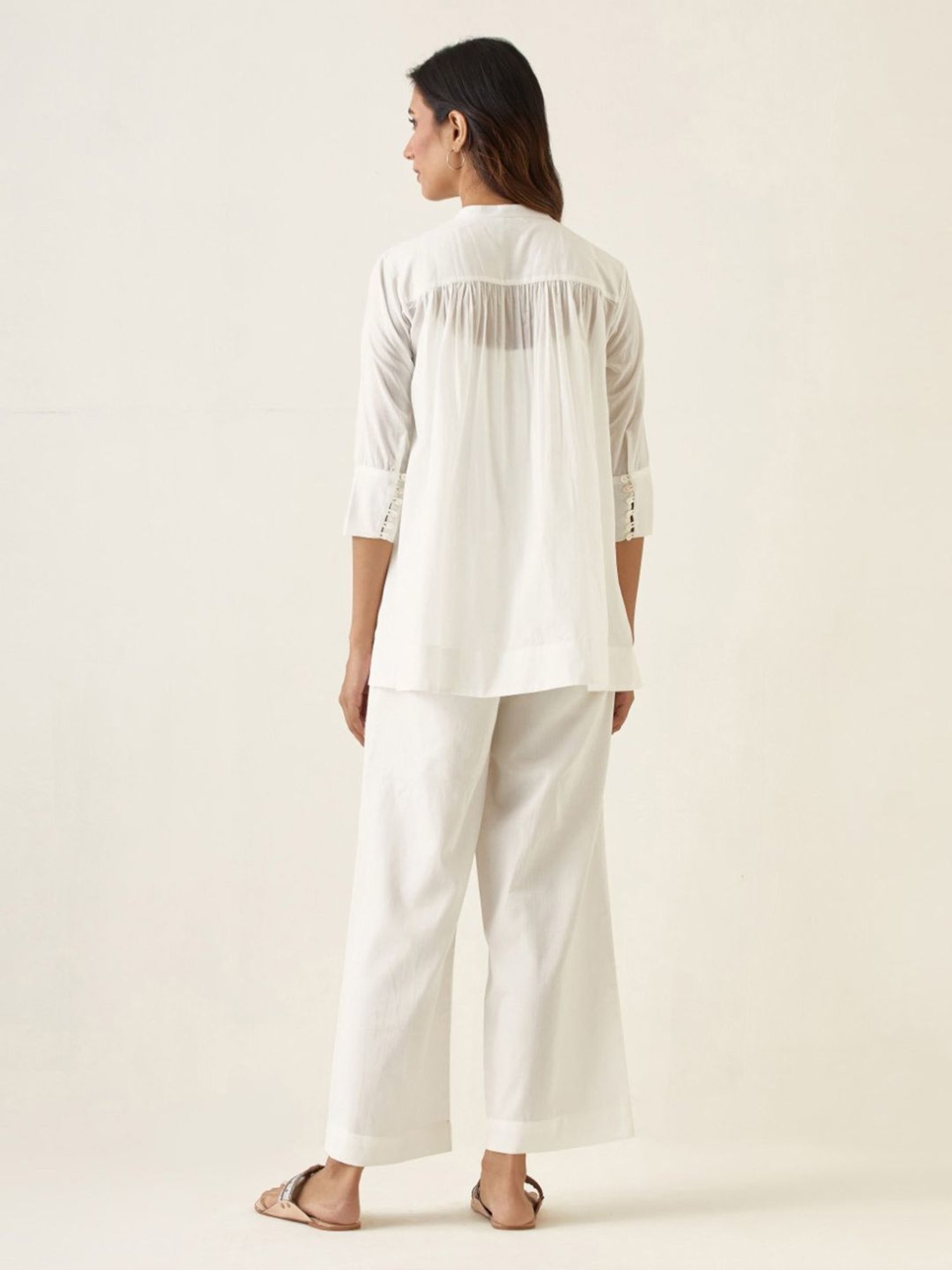 Vinusto White Summer Nostalgia Shirt