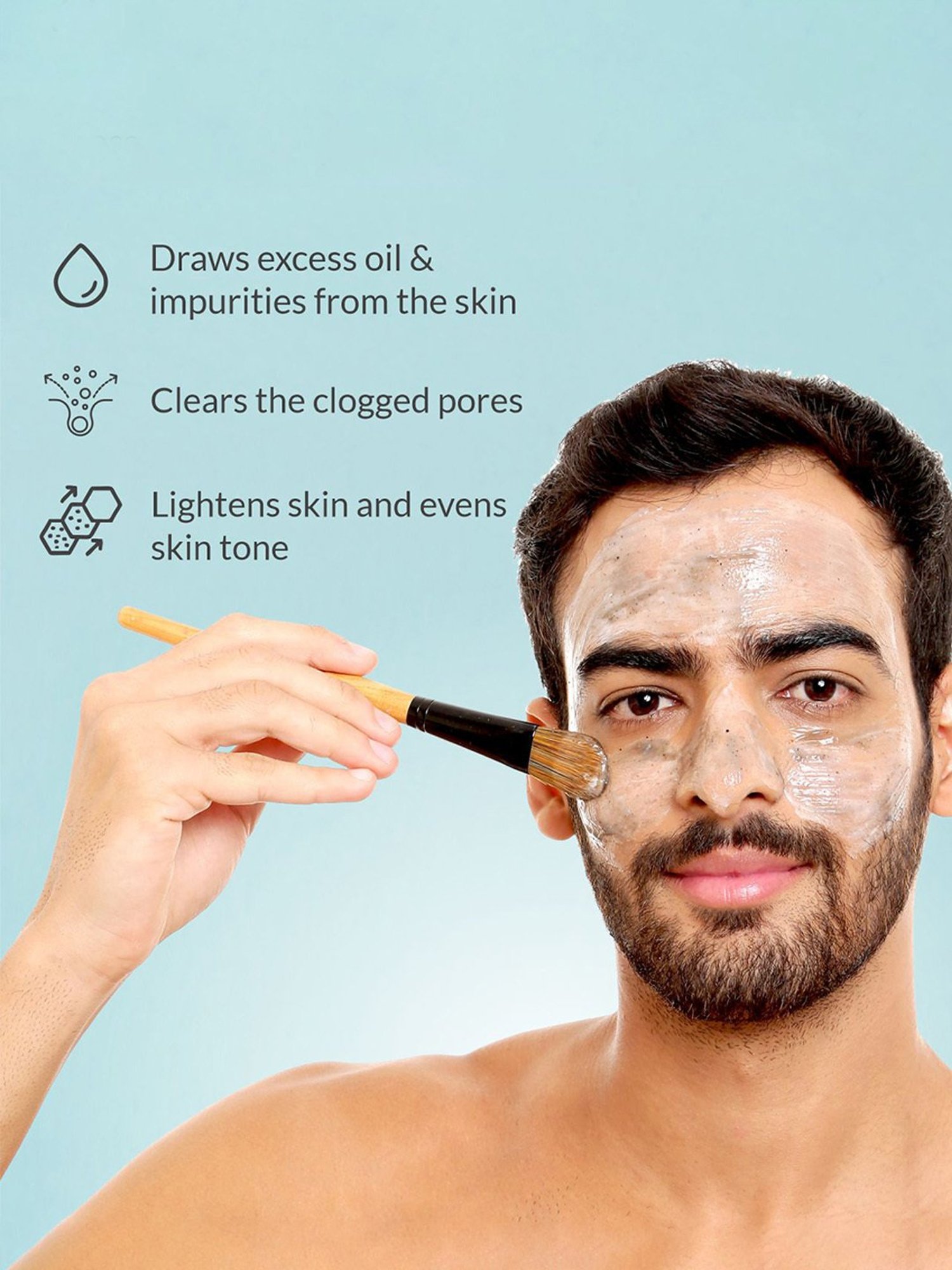 Glamveda Men Charcoal Detox Facial Kit