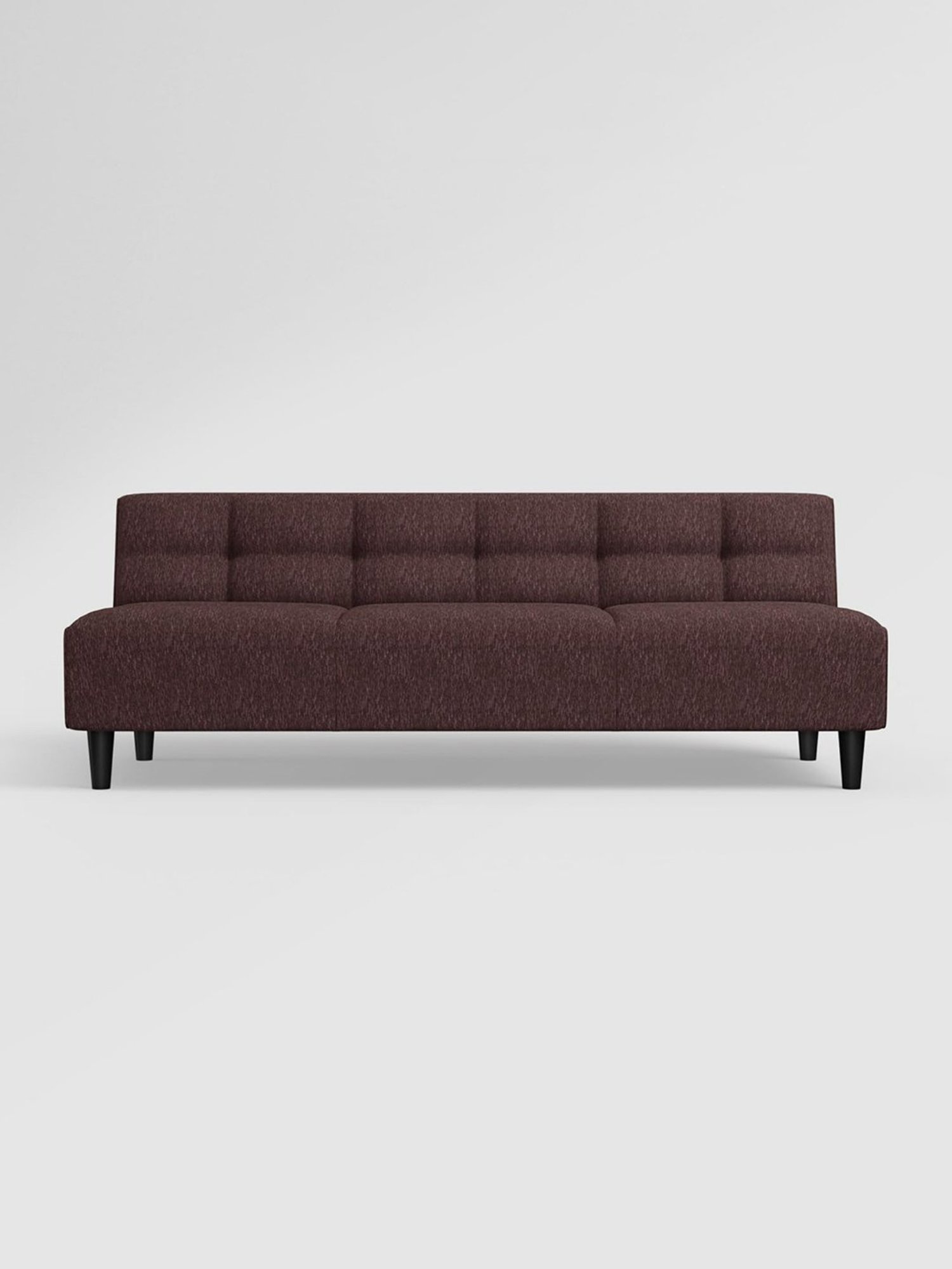 Queen Brady Convertible Sofa with Storage Gray - Serta