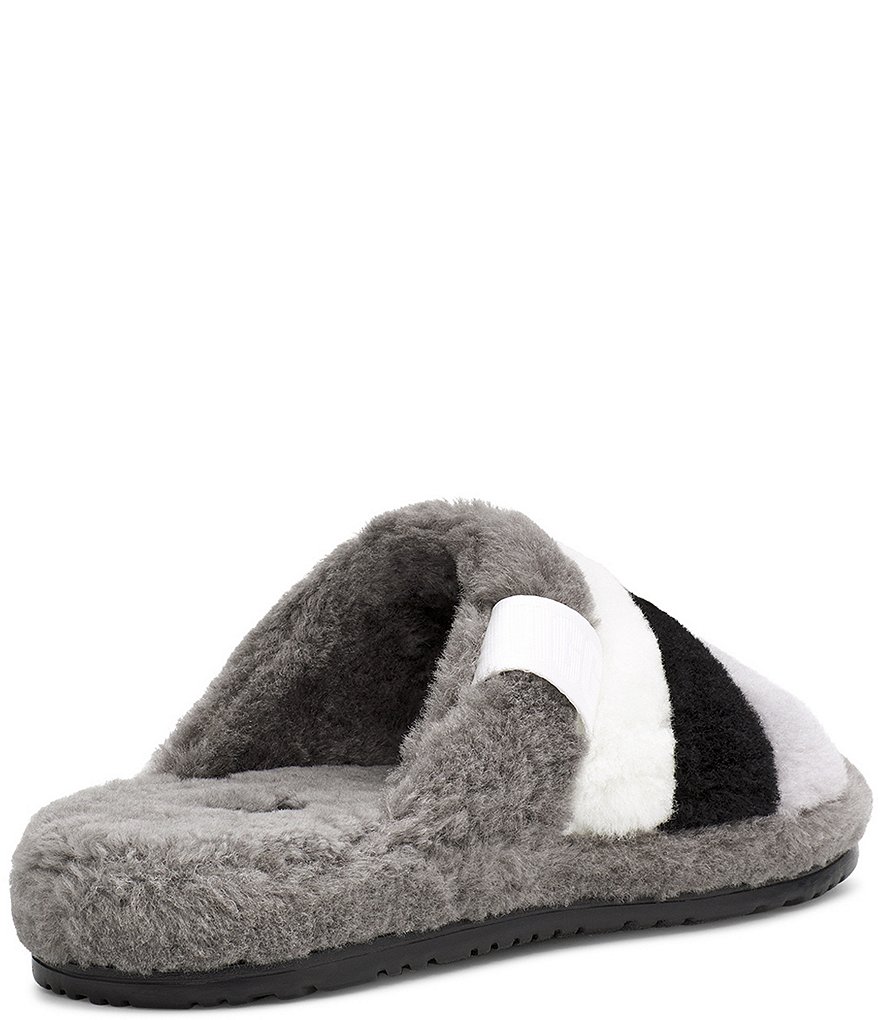 UGG&reg; Men's Scuff Logo Suede Slippers
