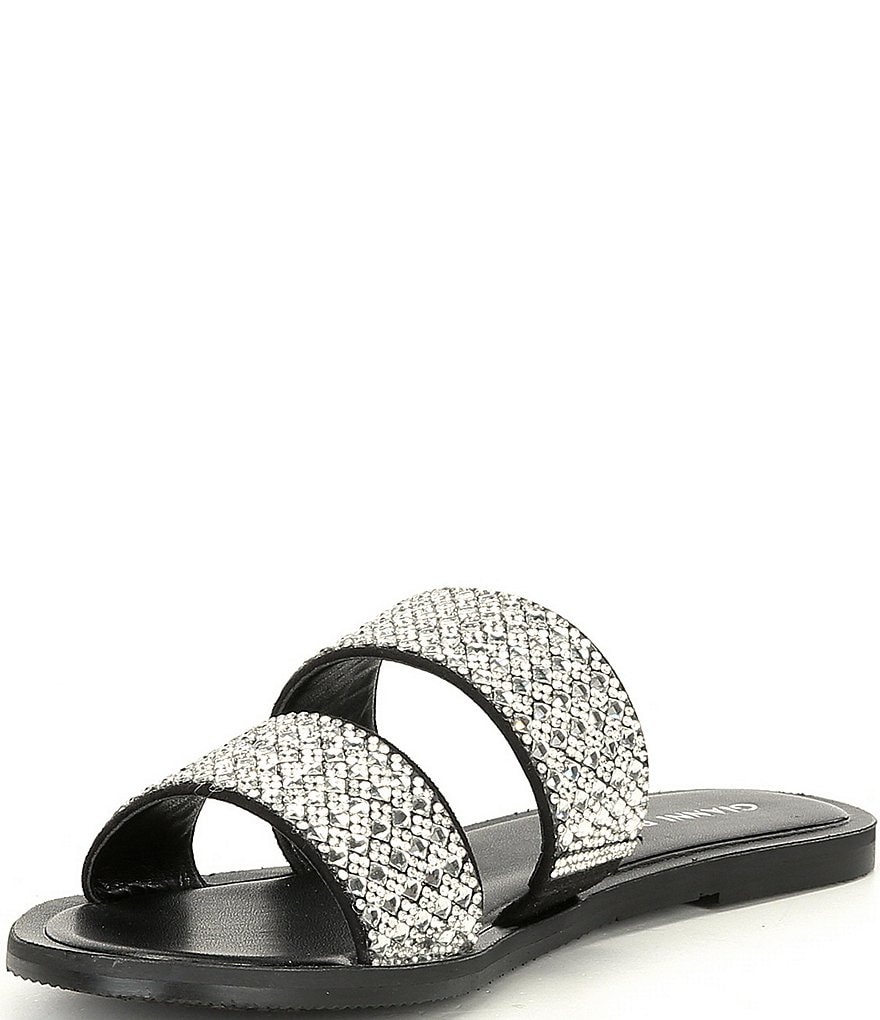 Gianni Bini Stola Jeweled Banded Flat Sandals