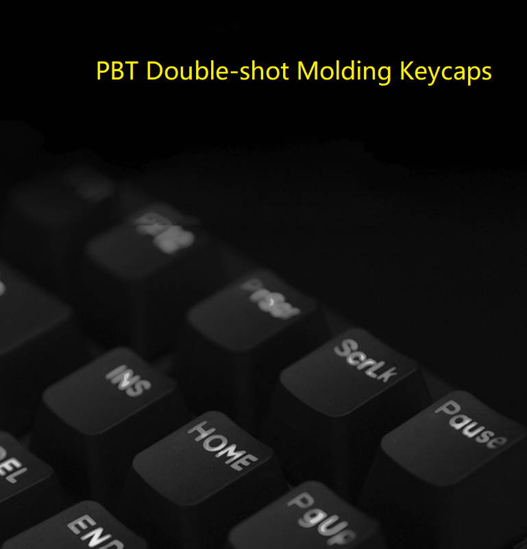 Fuhlen G900S All 104 Non-conflicting Keys, Classic  Exterior Wired  Cherry MX Black Mechanical  Keyboard, 50Million Times Keystrokes Lifespan-White