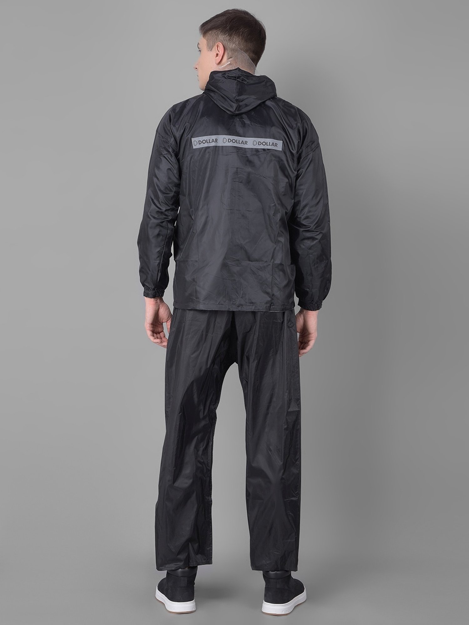 Wildcraft Red & Maroon Regular Fit Colour Block Rainwear Jacket