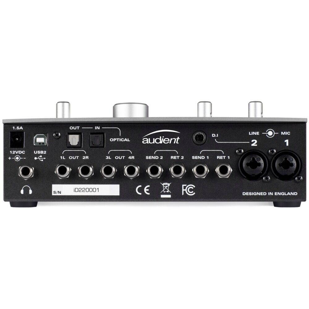 Audient iD22 High Performance AD/DA Recording USB Interface & Monitoring System