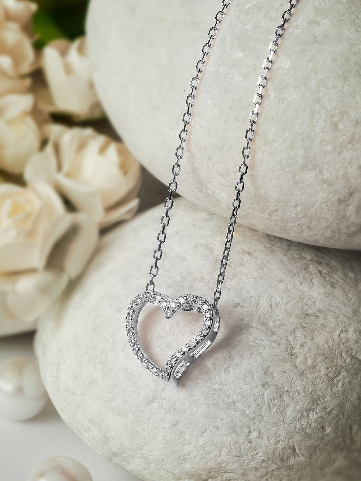 Silberry 92.5 Sterling Silver Amour Necklace