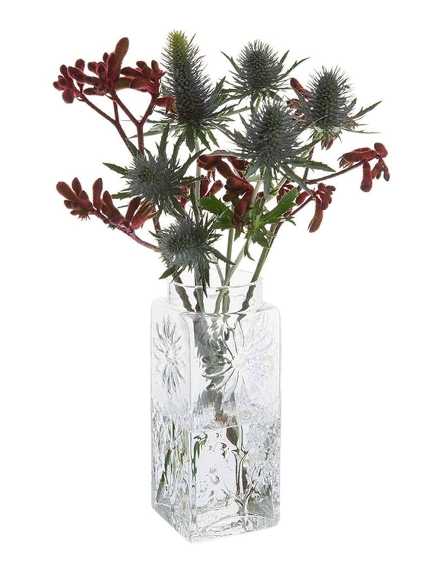 Dartington Transparent Glass Large Vase - Set of 1
