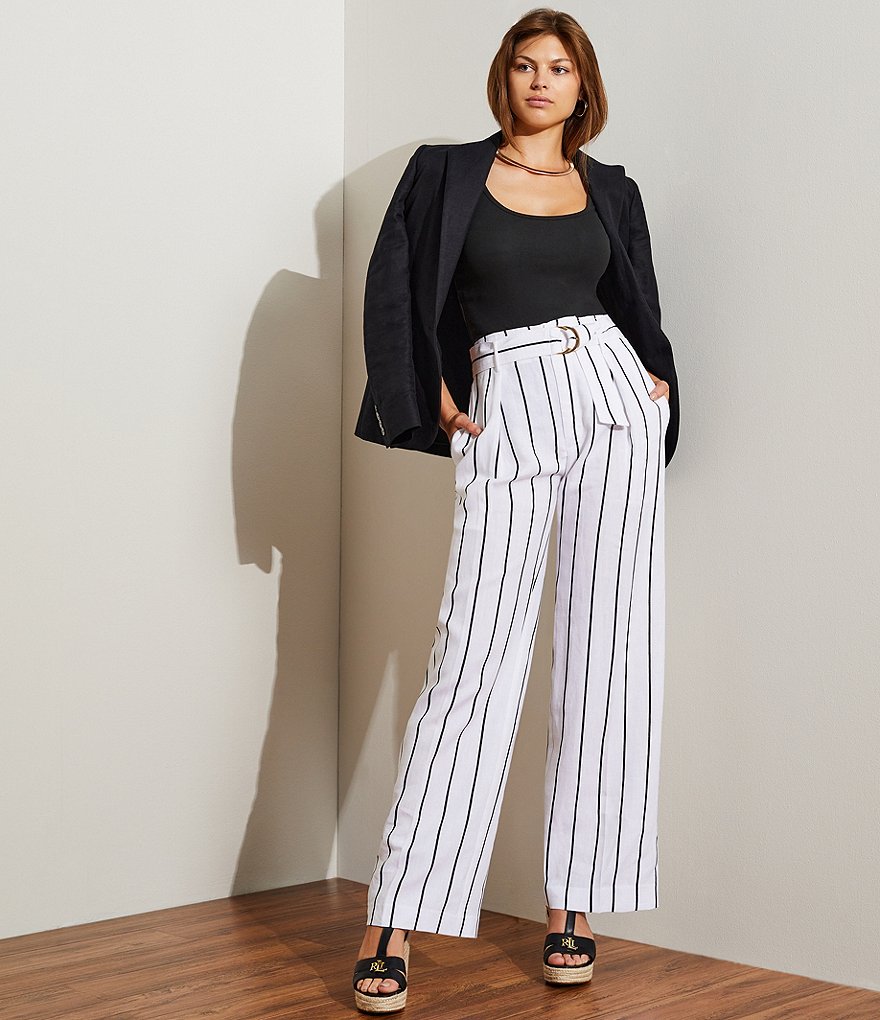 Eva Varro Solid Knit Jersey Banded Hem Pull-On Harem Pants