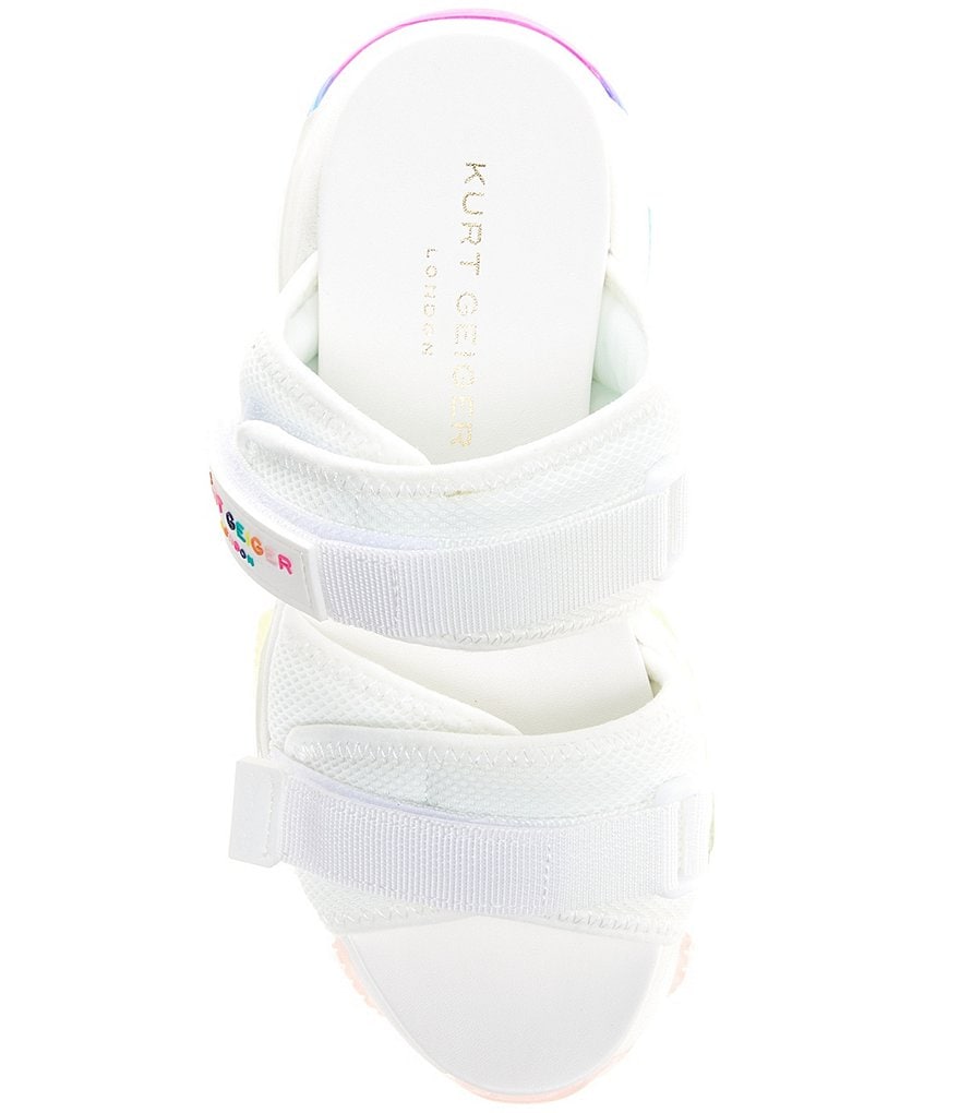 Kurt Geiger London Lettie Rainbow Outsole Detail Slides