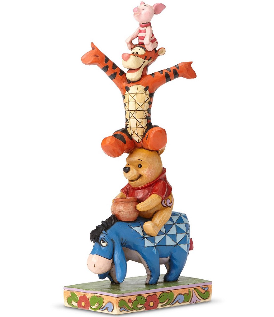 Disney Traditions Collection by Jim Shore Winnie the Pooh and Pals #double;Built by Friendship#double; Figurine