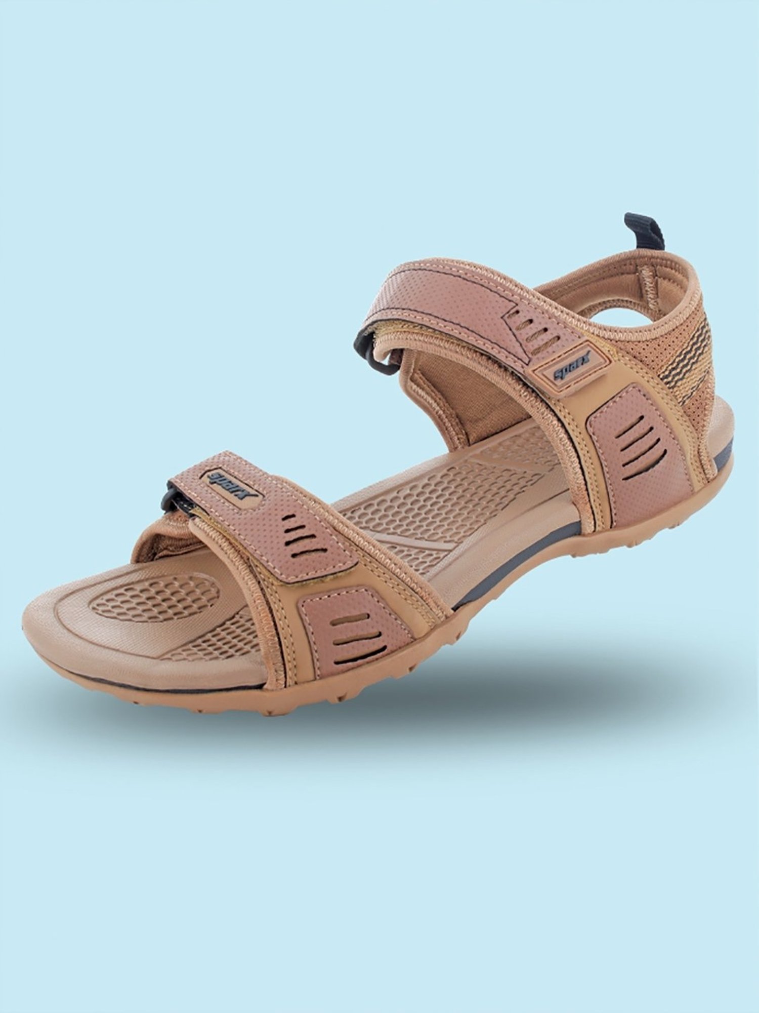 Sparx Men's Brown Floater Sandals