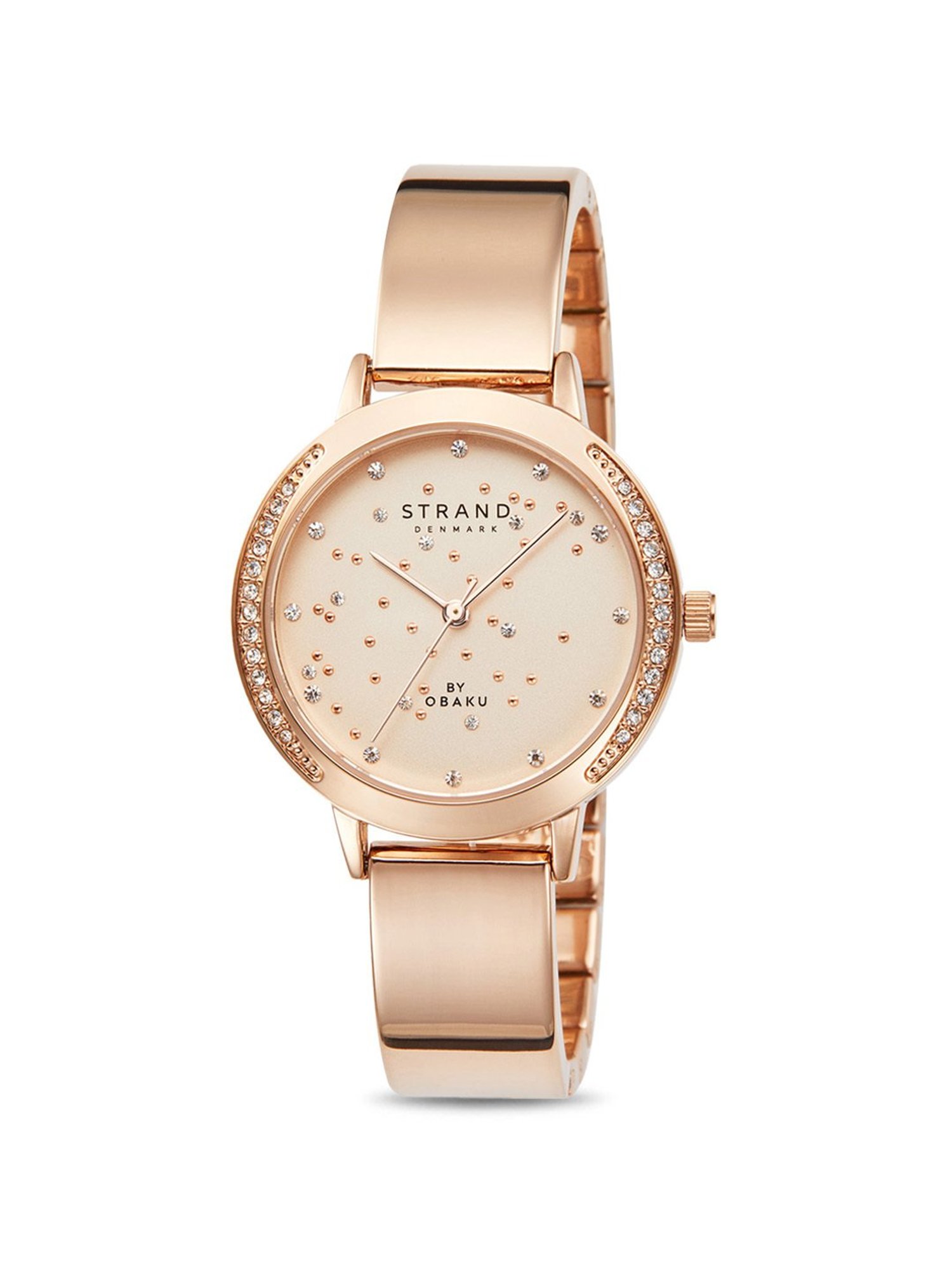 Strand By Obaku S732LHVVSV Galaxy Rosette Analog Watch for Women