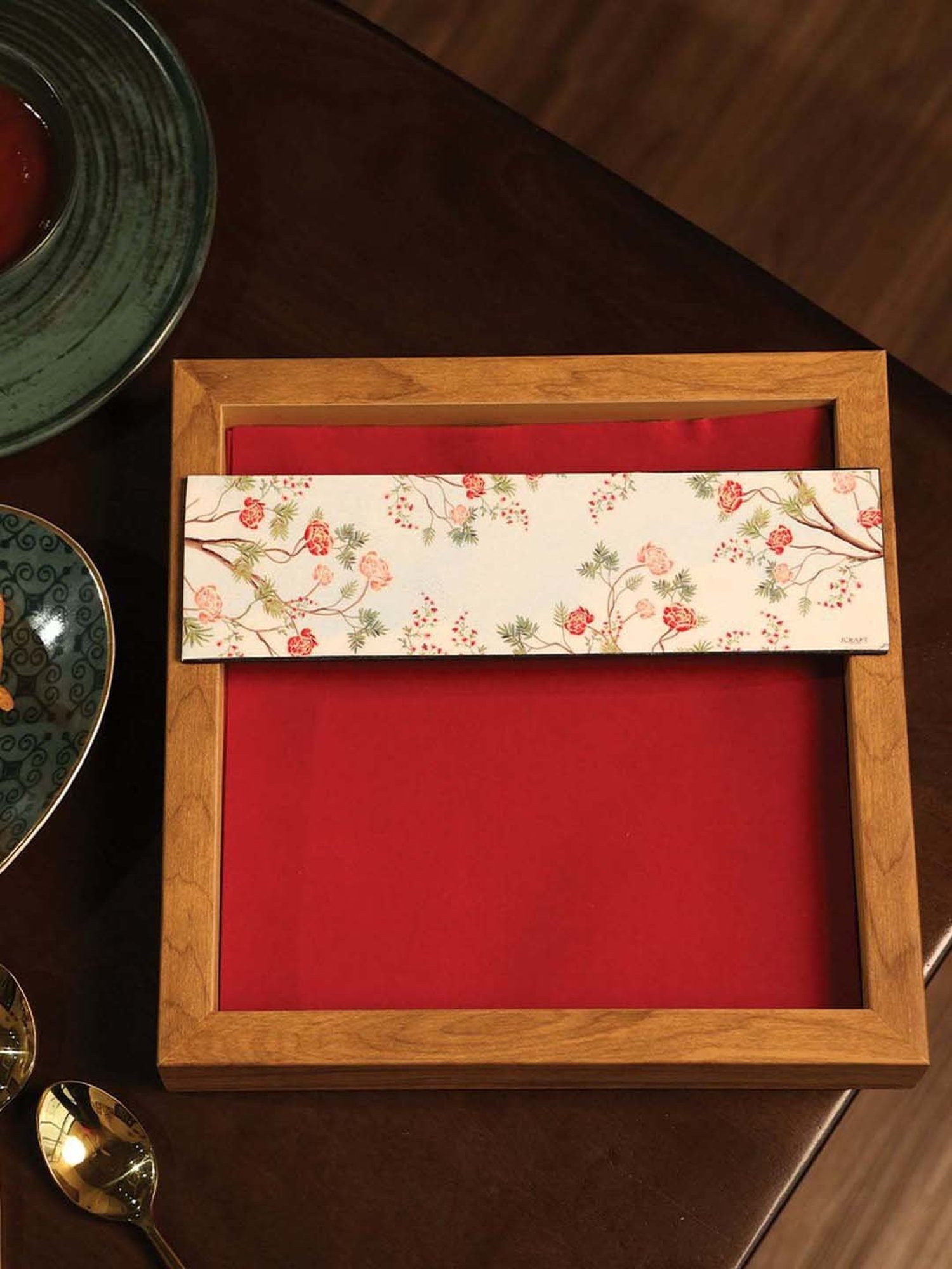 ICRAFT Multicolor Mdf Mor Series Tissue Tray