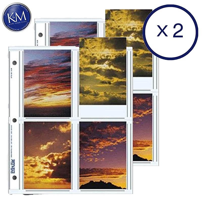 Archival Storage Pages for Prints | 35 x 5 8 Pockets 25 Pack x 2