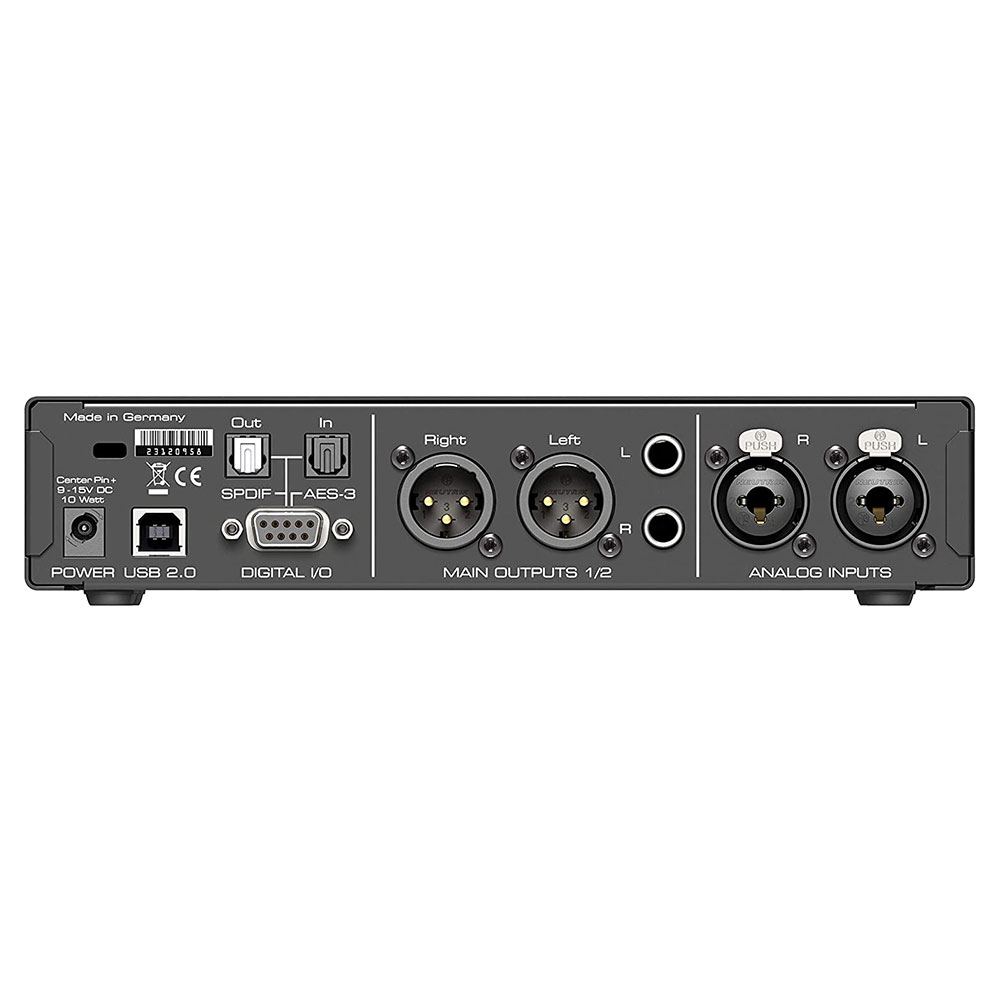 RME ADI-2 Pro FSR BE Reference AD/DA Converter with Extreme Power Headphone Amplifiers and Remote (Black Edition)