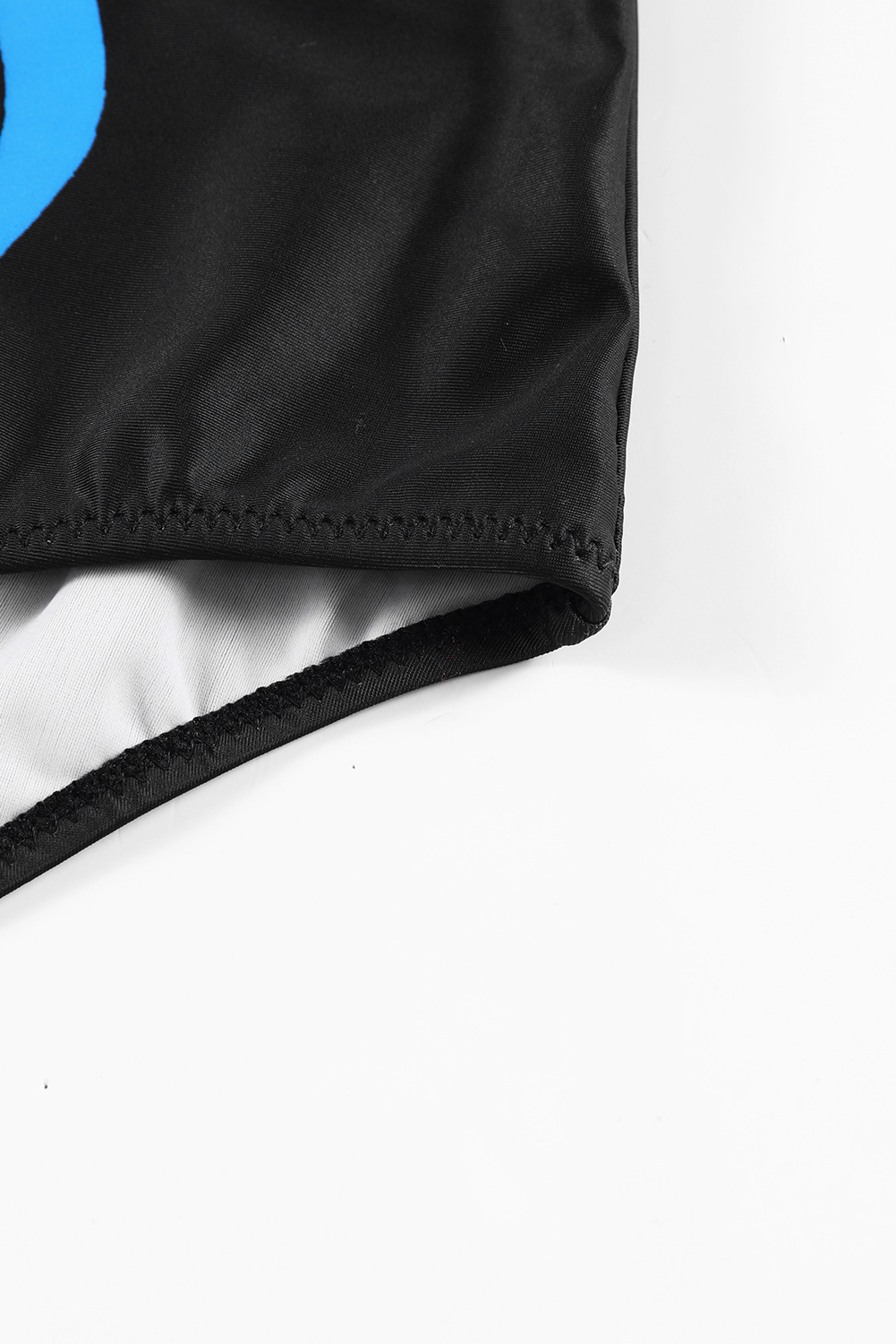 Blue Tribal Print One Piece Swimsuit