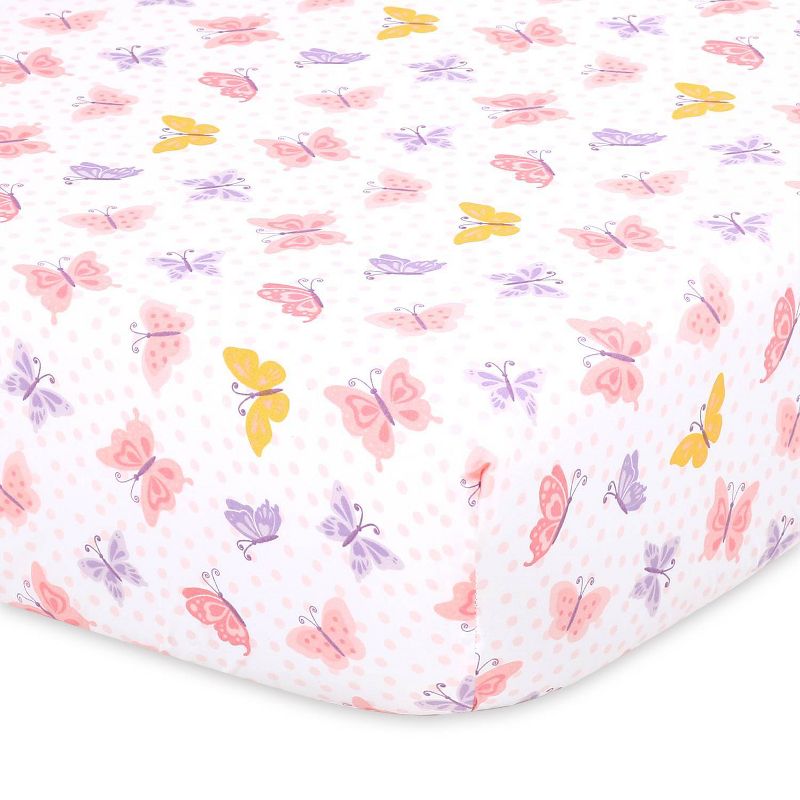 Clementine Kids Blush Bloom Crib Sheet