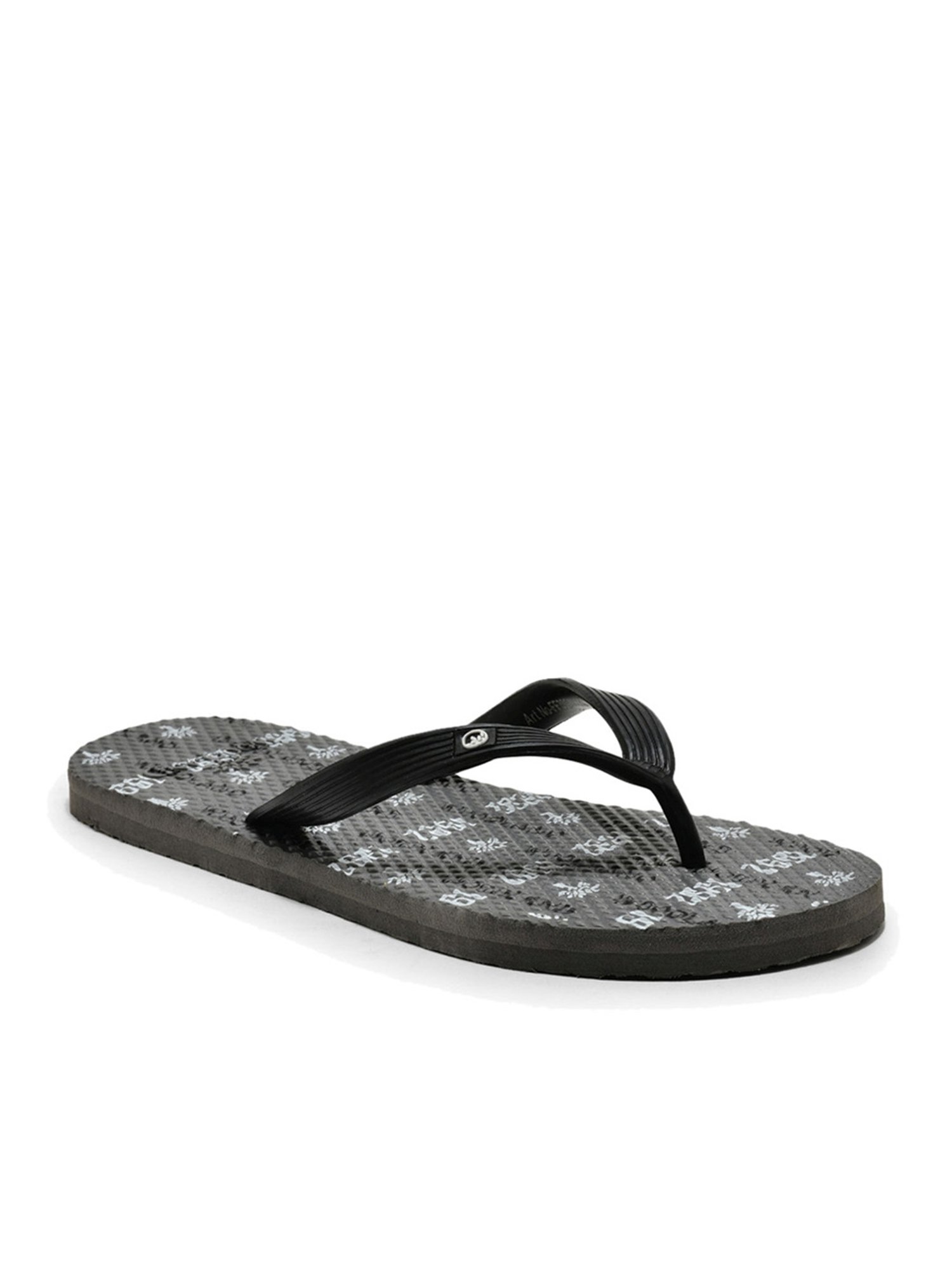 Woodland Men's Grey Flip Flops