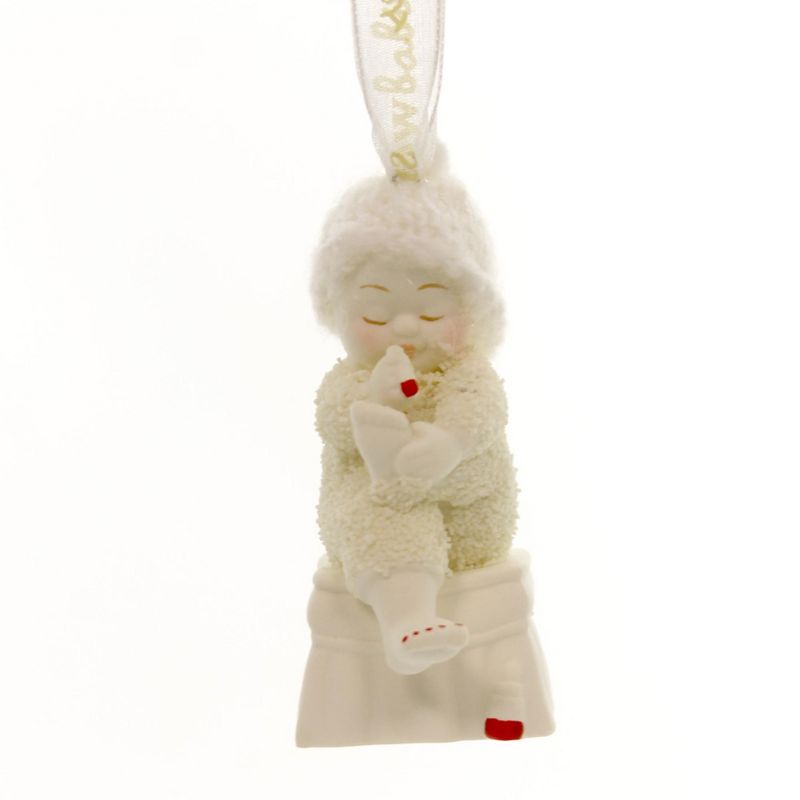 Dept 56 Snowbabies 3.0" Fresh Paint Ornament Toes Pedicure Christmas  -  Tree Ornaments
