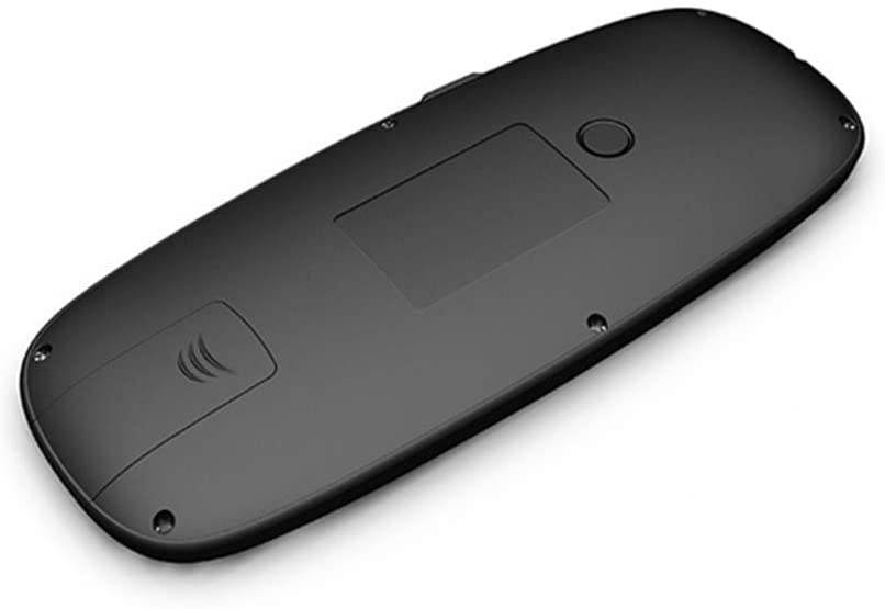 Rii Wireless Bluetooth 2.4GHz Keyboard Touchpad Laser Pointer for TV Box PC Games, Black (i10 BT)