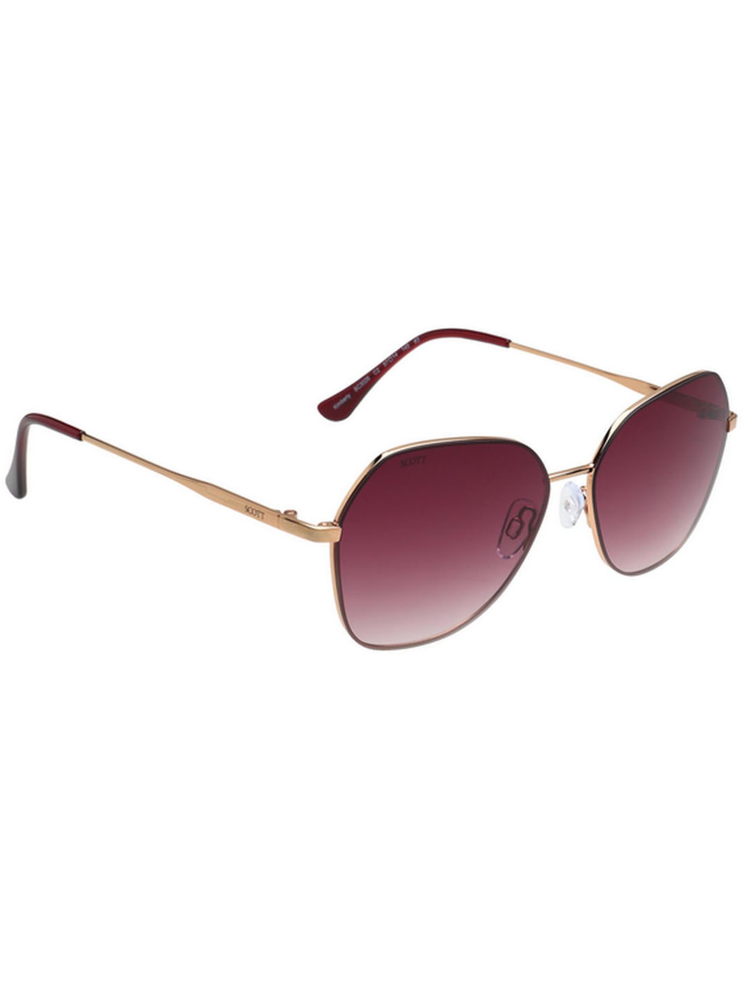 SCOTT Pink Geometric UV Protection Sunglasses for Women