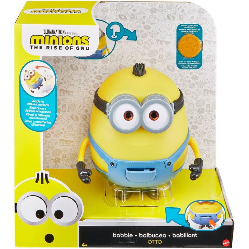 Minions: The Rise of Gru Babble Otto Large Interactive Figure