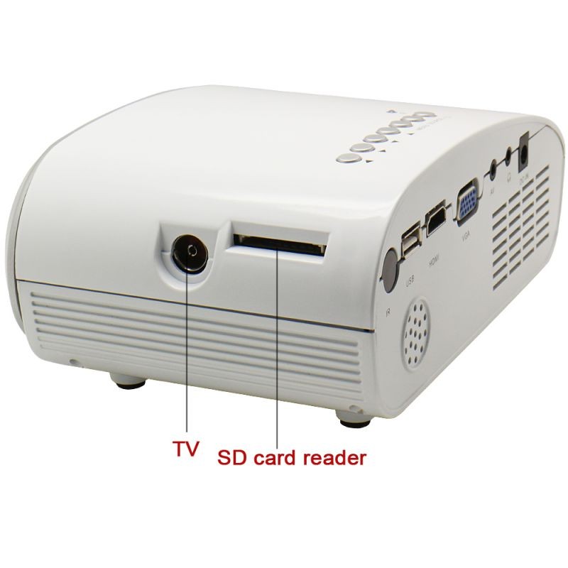 Mini TV HDMI  LED Projector Home Cinema Theater PC Laptop VGA AV SD USB