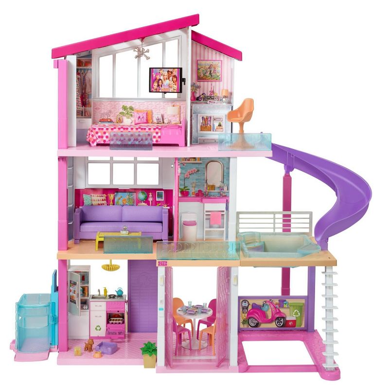 Barbie Dreamhouse Dollhouse with Wheelchair Accessible Elevator