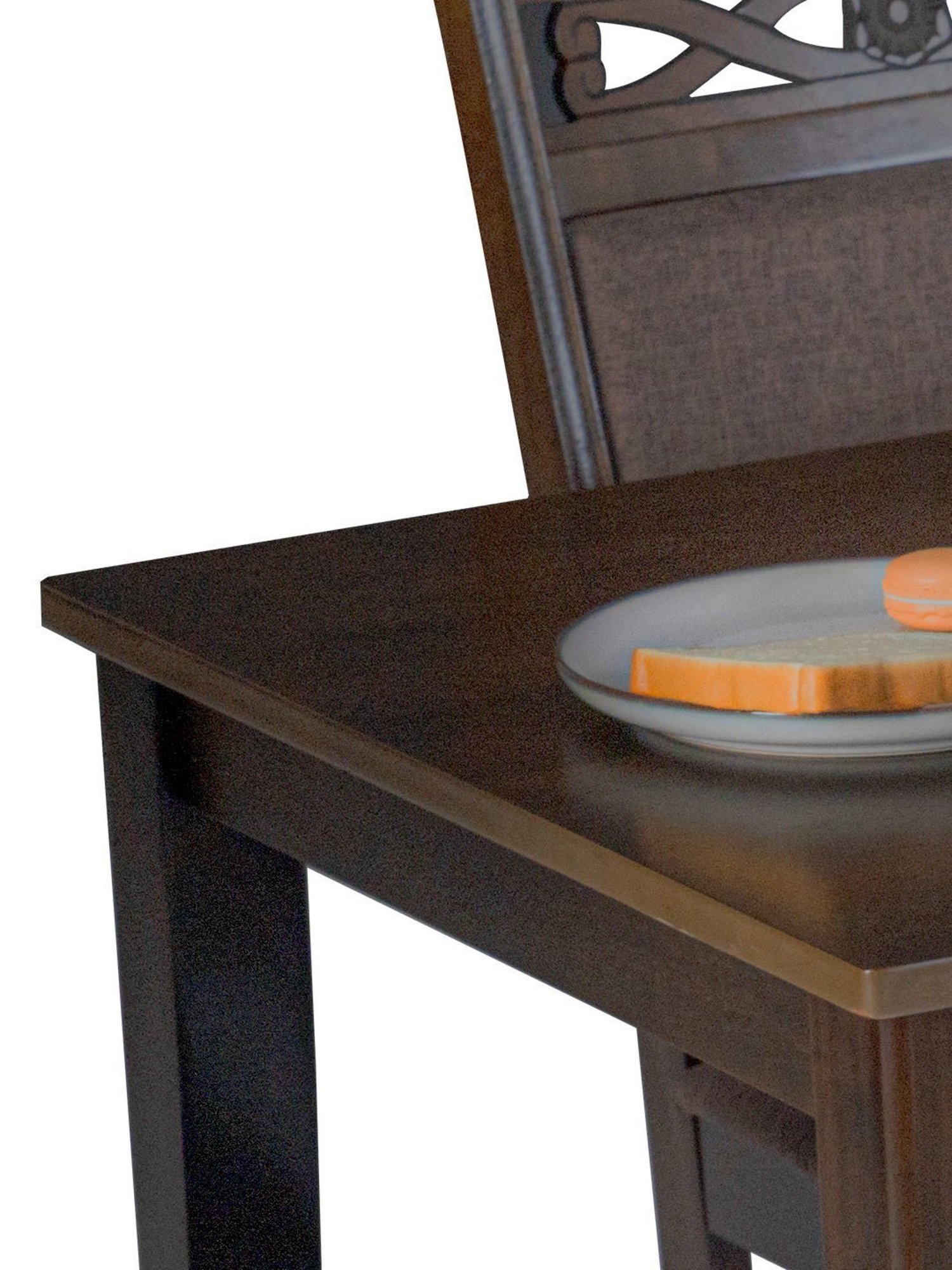 Nilkamal Olivia Brown Solid Wood - Rubberwood 6 Seater Dinning Table set