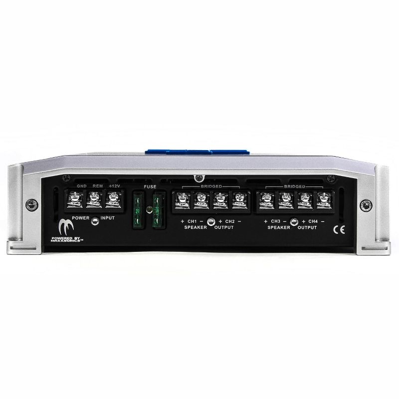 Autotek 4 Channel 1000 Watt Amp Car Audio Class A/B Power Amplifier | TA1050.4